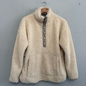 Carbon2Cobalt Snowfall Faux Shearling Pullover Size‎ Small Mid-Heavy Weight